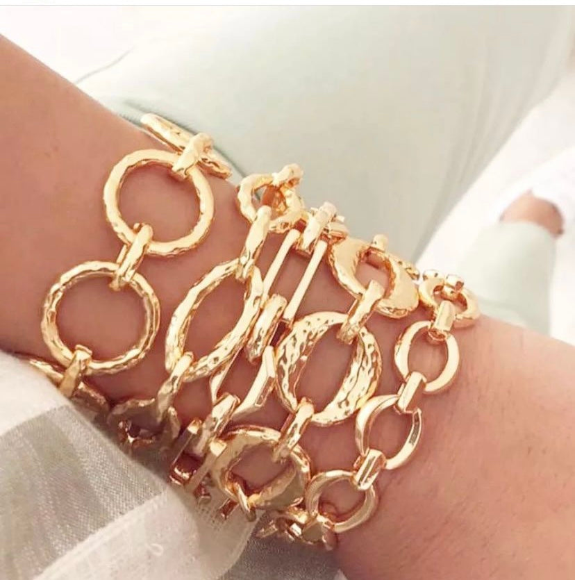 18k gold plated bracelets