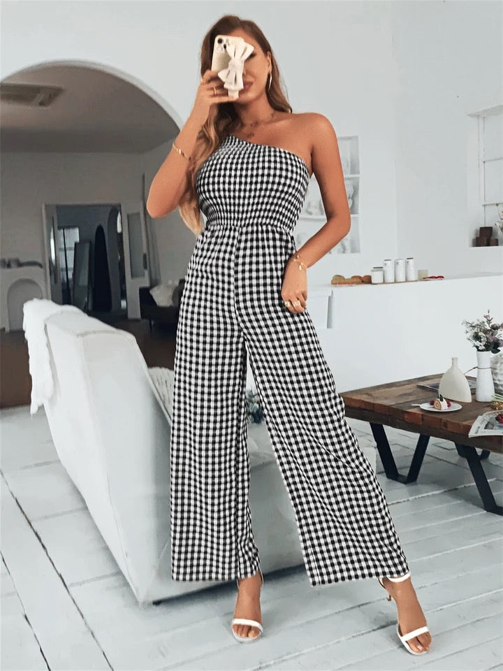 Checkers jumpsuit