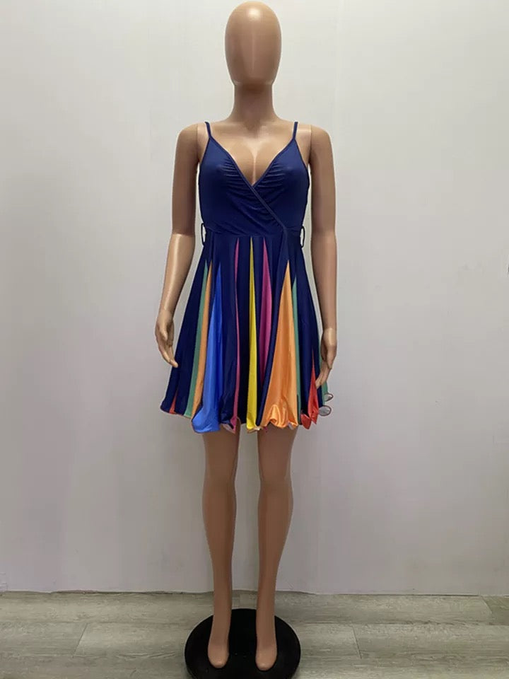 Color block dress