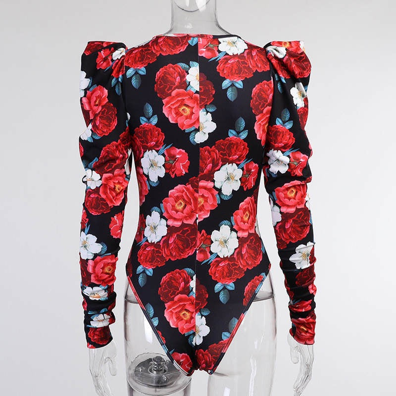 Floral bodysuit